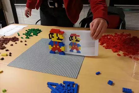 Taller team building barcelona lego art